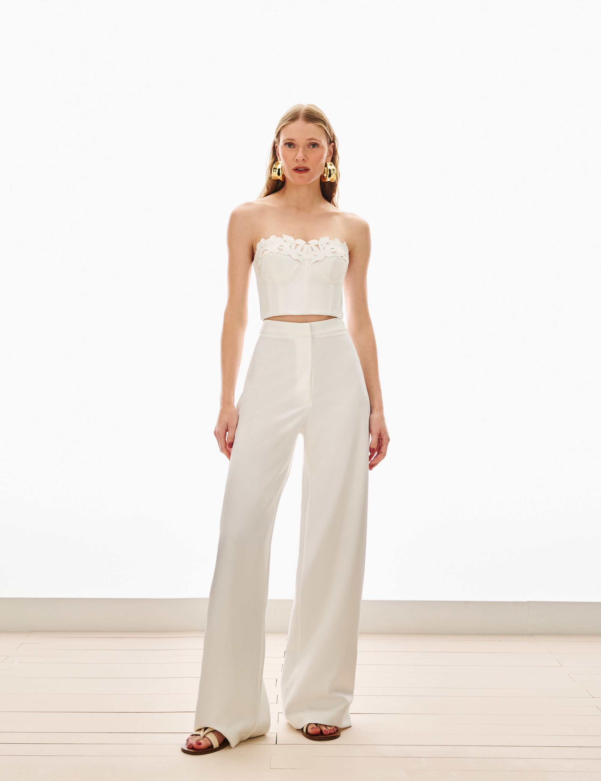 Conjunto Alfaiataria Yvanka Off White
