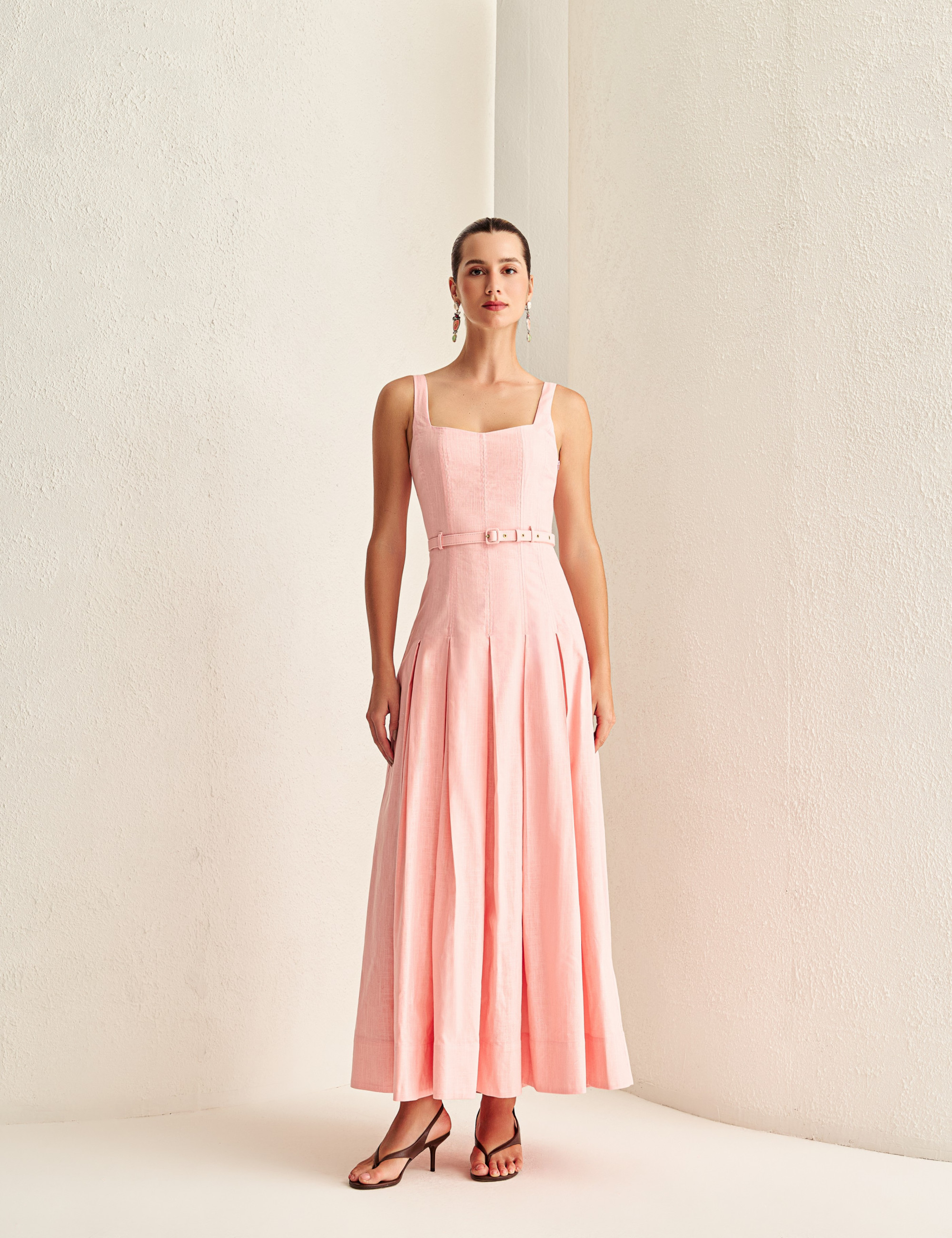 Vestido Alfaiataria Agnes Rosa