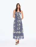 Vestido Guipir Flor 3D Kylie Marinho 