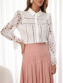 Camisa Tricoline Nellie Off White