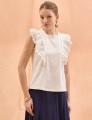 Blusa Renda Neia Off White