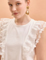 Blusa Renda Neia Off White