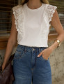 Blusa Renda Neia Off White