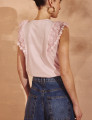 Blusa Renda Neia Rosa 
