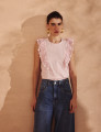 Blusa Renda Neia Rosa 