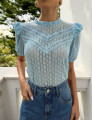 Blusa Renda Rosangela Azul