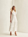 Vestido Bordado Maria Off White