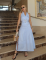 Vestido Colete Maeve Azul