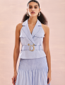 Vestido Colete Maeve Azul