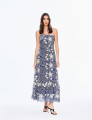 Vestido Guipir Flor 3D Kylie Marinho 