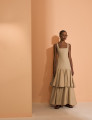 Vestido Linho Sharon Bege
