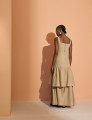 Vestido Linho Sharon Bege