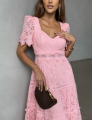 Vestido Laise Serena Rosa