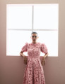 Vestido Richelieu Flor 3D Maggie Rosa 