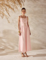 Vestido Viscose Sofia Rosa