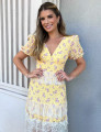 Vestido Liberty Melina Amarelo