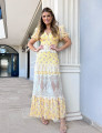 Vestido Liberty Melina Amarelo