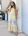 Vestido Liberty Melina Amarelo