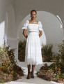 Conjunto Richelieu Angélica Off White